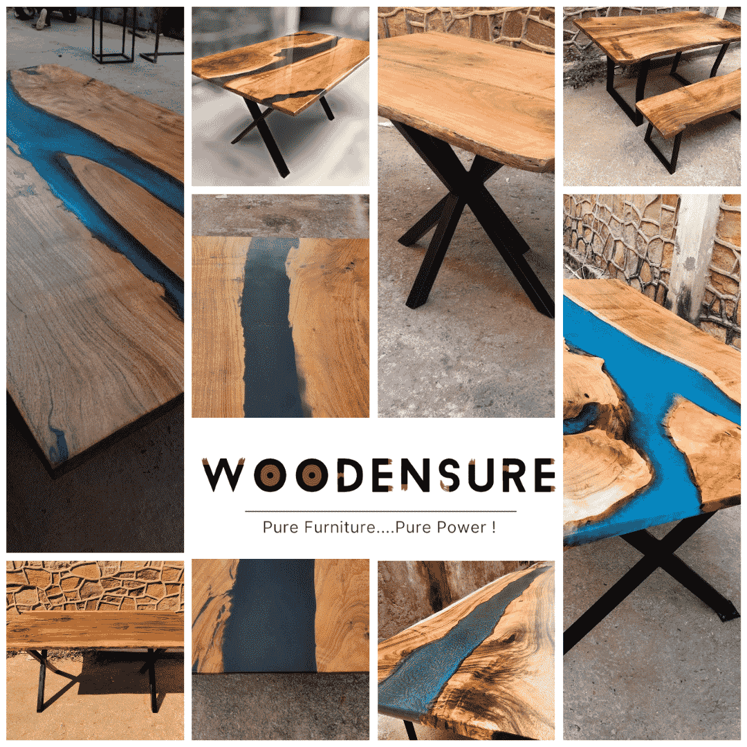 Custom Solid Wood and Epoxy Resin Furniture - Make Your Dream Pieces a Reality