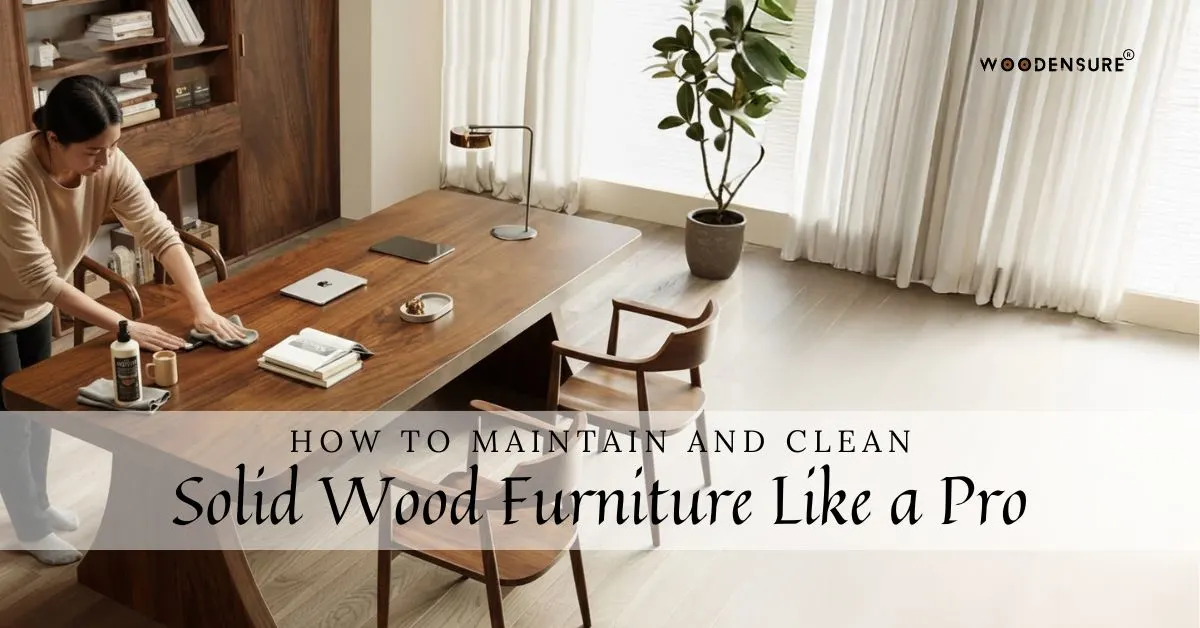 How to Maintain and Clean Solid Wood Furniture Lik...