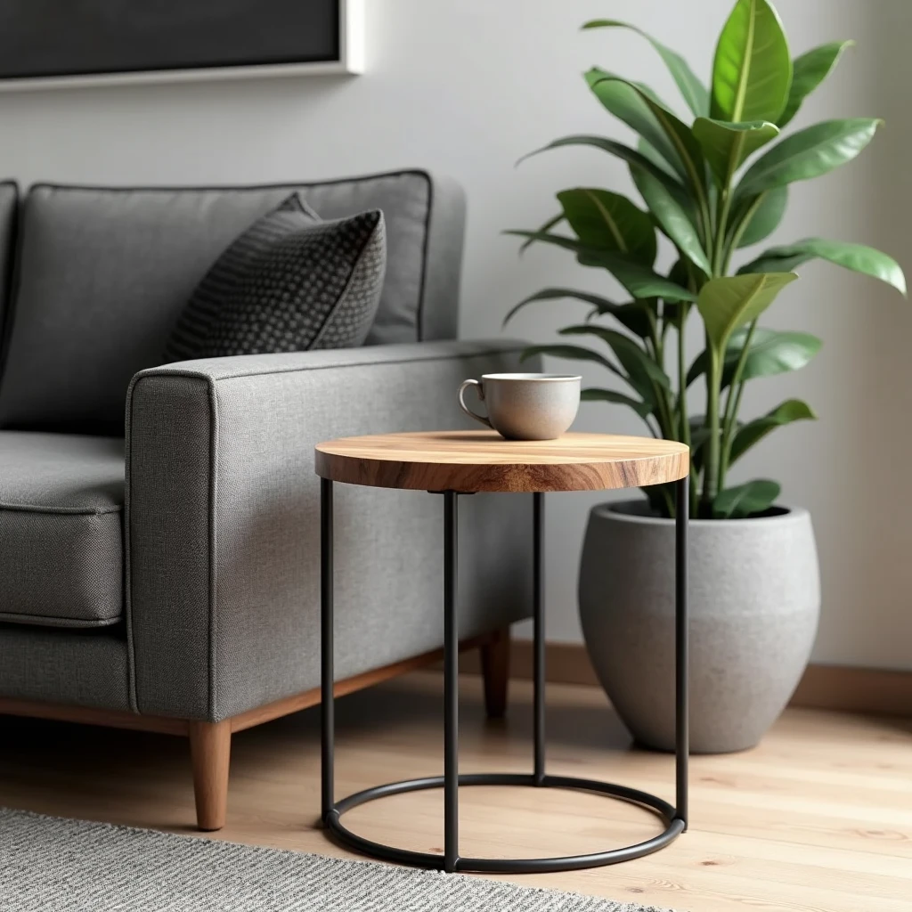 Shopping Category Side Table