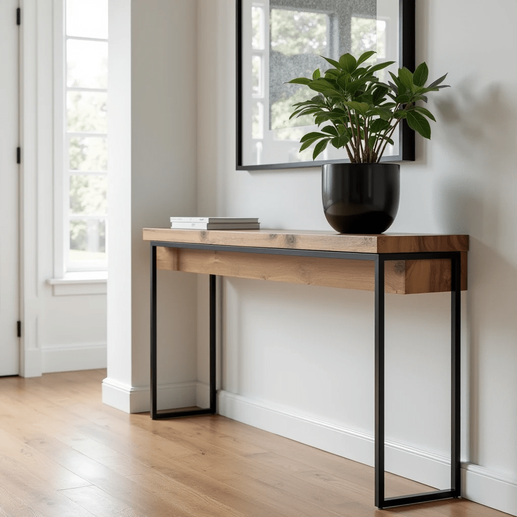 Shopping Category Console Table