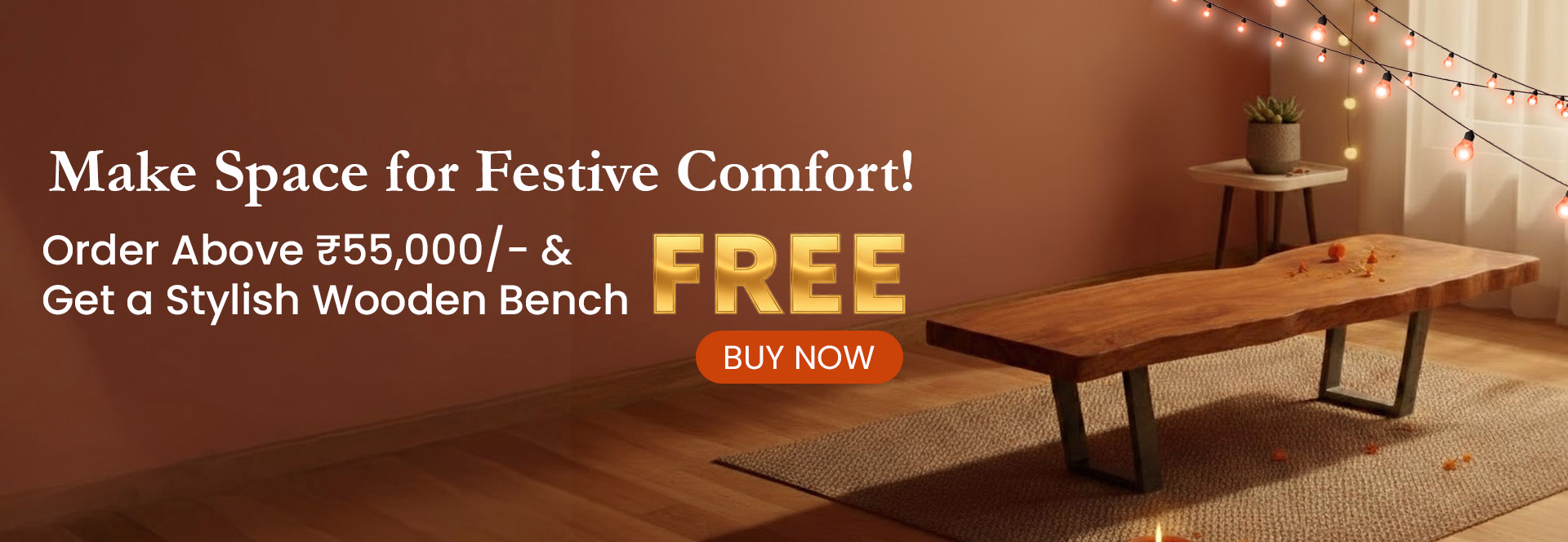 Make space for Festive Comfort!
