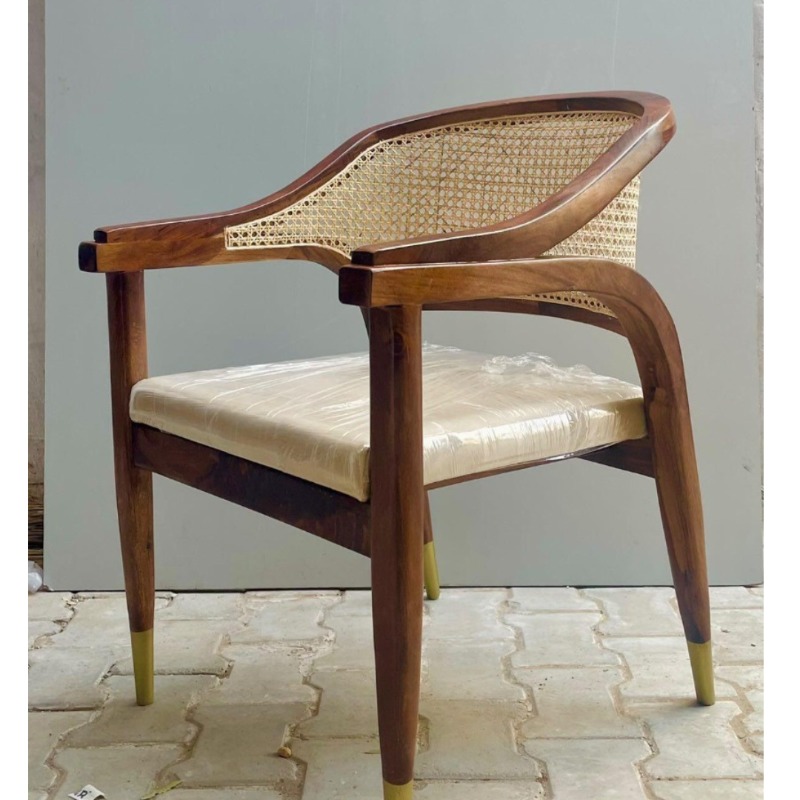 Wooden cane chair new arrivals