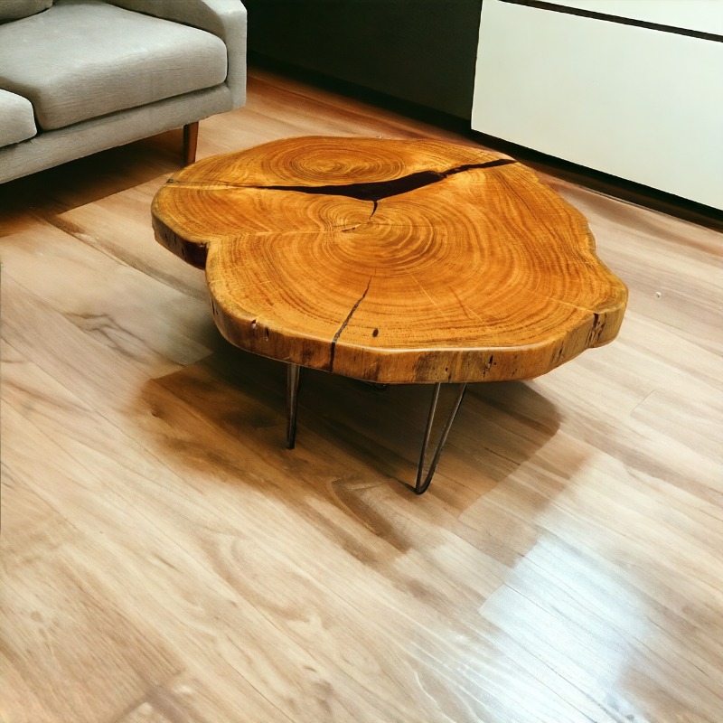 Russet Live Edge Coffee Table