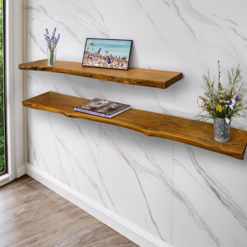 Classic Wooden Floating Shelves Set of 2 | Floating Wal... | Shelf | Classic Wooden Floating Shelves Set of 2 | Floating Wal...