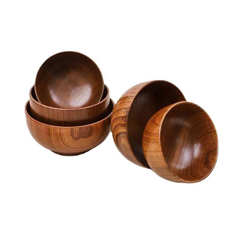 Wood Eating Bowl Set of 5 | Wooden Eating Bowls | Eatin... | Wooden Bowl | Wood Eating Bowl Set of 5 | Wooden Eating Bowls | Eatin...