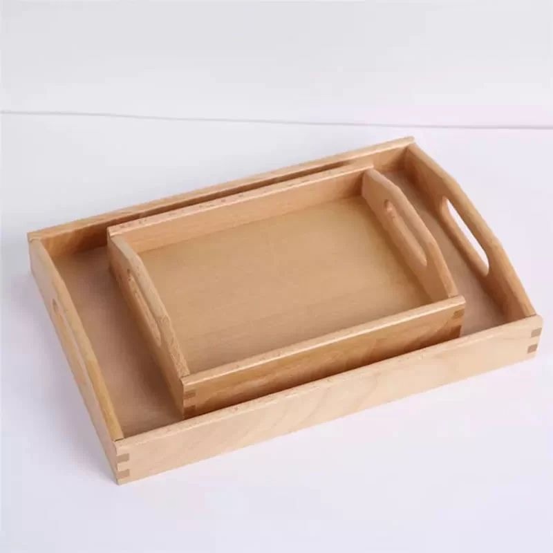 FineDine Wooden Tray Set Of 2 | Tray | FineDine Wooden Tray Set Of 2