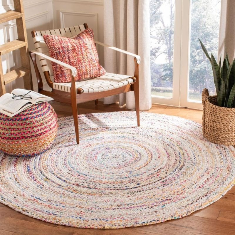 Braided Bliss Round Jute Rug | Rugs And Carpet | Braided Bliss Round Jute Rug