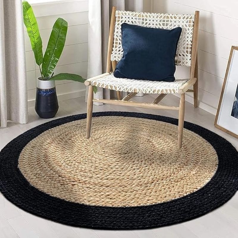 Natural Elegance Round Jute Rug