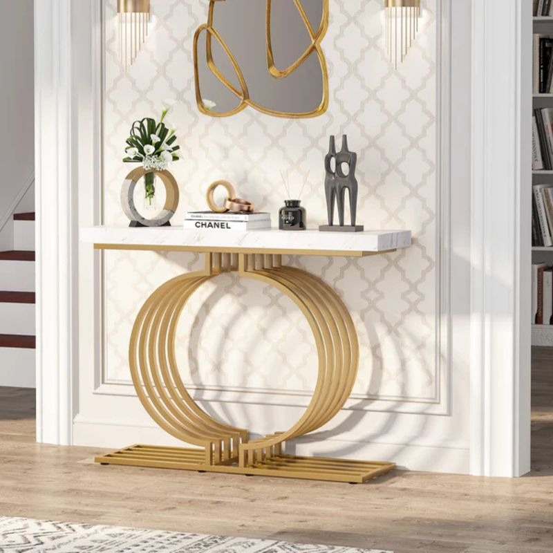 Radiant Gold Console Table | Deleted | Radiant Gold Console Table